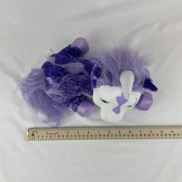 Unicorn Surprise Zooey Purple Unicorn 11” Plush w/One Baby by Just Play 2019 - Picture 8 of 9